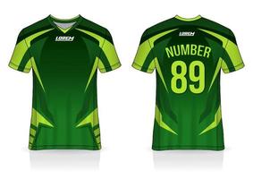 soccer jersey design for outdoor sports vector