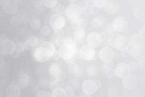 Abstract gray bokeh lights effect, soft blurred background photo