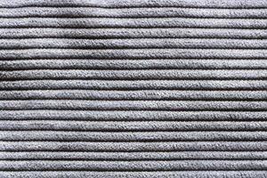 Texture of striped gray carpet, abstract pattern background photo