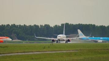 Boeing 737 companhias aéreas escandinavas video