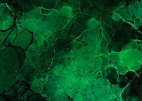 green abstract alcohol liquid trend painting photo