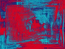 Abstract background in red and blue, with a spectacular rhythm and inserts. photo