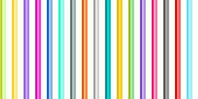 Vertical parallel stripe pattern with colorful color. Vector seamless background.