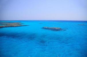 crystal clear sea in Egypt