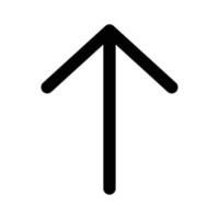 Arrow Up Vector icon which is suitable for commercial work and easily modify or edit it