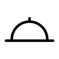 Food Dish Vector icon which is suitable for commercial work and easily modify or edit it