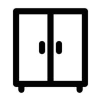 Wardrobe Vector icon which is suitable for commercial work and easily modify or edit it