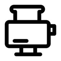 Sandwich Maker Vector icon which is suitable for commercial work and easily modify or edit it