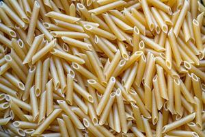 macaroni pasta for cooking, healthy food photo