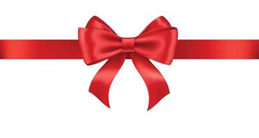 Free Vector  Red bow symbol