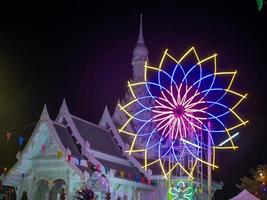 flower and temple photo