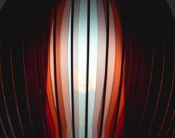 Red background and light photo