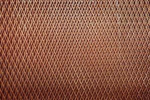 patrón de lujo de decoración de red de cobre foto