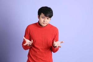 Relaxed Asian Man photo
