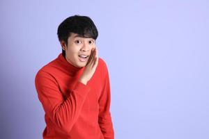 Relaxed Asian Man photo