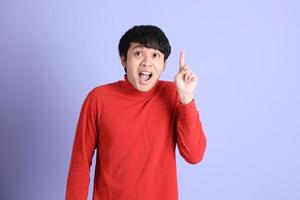 Relaxed Asian Man photo