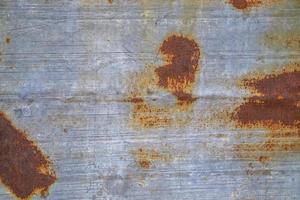 Background from rusty metal close-up. Rust spots on iron.