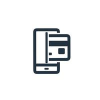 icono de vector de transferencia de diseño plano de estilo simple y moderno aislado en un fondo blanco. símbolo de pago nfc para aplicaciones web y móviles. ilustración vectorial