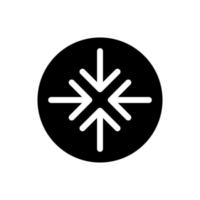 minimize button vector icon