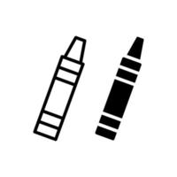 crayon vector icon