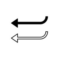 enter arrow vector icon