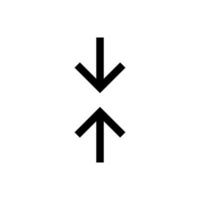 margin arrow vector icon