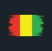 Guinea Flag Brush vector