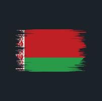 Belarus Flag Brush vector