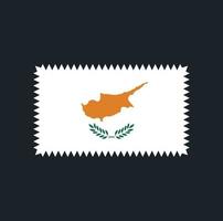 diseño vectorial de la bandera de Chipre. bandera nacional vector