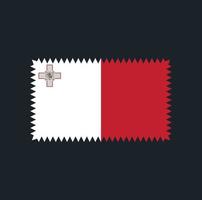 Malta Flag Vector Design. National Flag