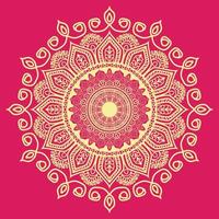luxury ornamental mandala background design,pattern in form of mandala for Henna vector