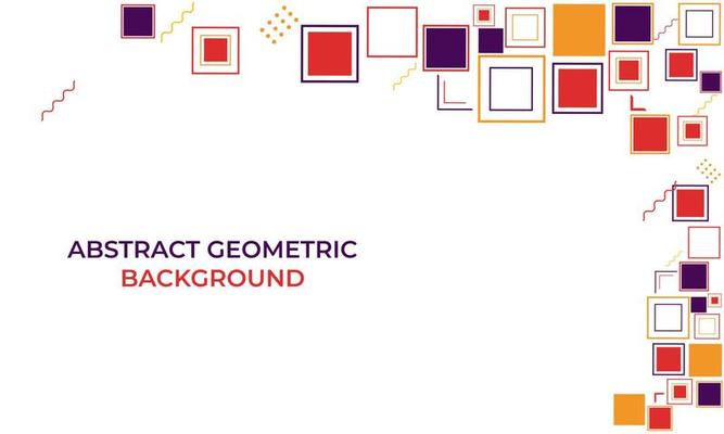 colorful abstract geometric background