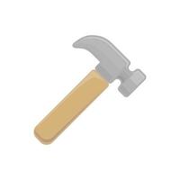 Hammer icon. Hammer icon isolated on white background. Hammer icon simple sign. Hammer icon vector design illustration from labour day collection.