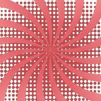 Background spiral and dot pattern vector