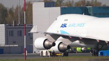 boeing 747 asl compagnies aériennes fret video