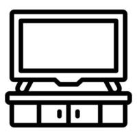 simple tv icon vector