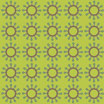 patrón de vector de color