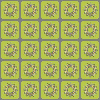 patrón de vector de color