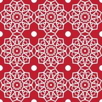 Ethnic decorative seamless pattern design vector