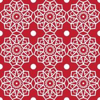 Ethnic decorative seamless pattern design vector