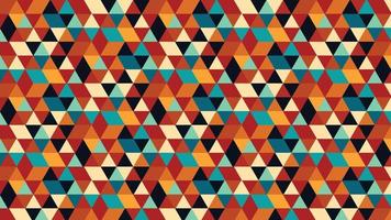 random color triangle background vector