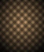 Vector illustration of Dark brown leather upholstery background