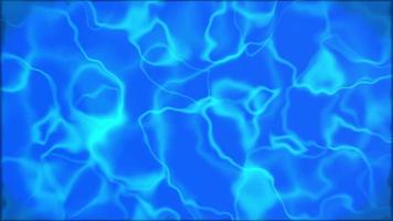 animation de fond abstrait eau bleue video