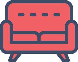 couch vector illustration on a background.Premium quality symbols. vector icons for concept and graphic design.