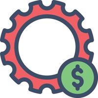 setting coin vector illustration on a background.Premium quality symbols. vector icons for concept and graphic design.