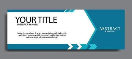 Standard size elegant blue web banners for sale. Design template vector