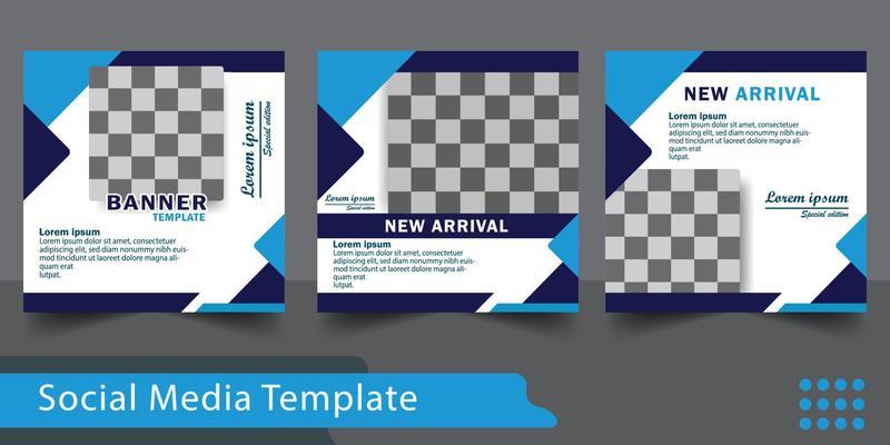 Social Media Post Layout Vector Art, Icons, and Graphics for Free Download