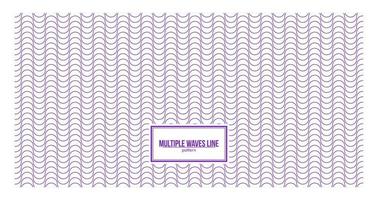 purple stripes pattern forming a wave vector