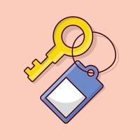 room key vector illustration on a background.Premium quality symbols. vector icons for concept and graphic design.