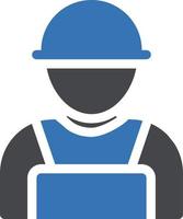 worker vector illustration on a background.Premium quality symbols. vector icons for concept and graphic design.